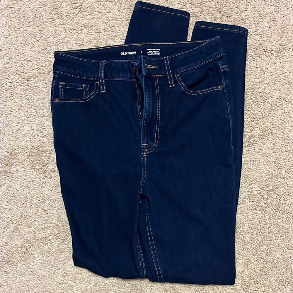 Old Navy Blue Skinny Jeans Classic Style